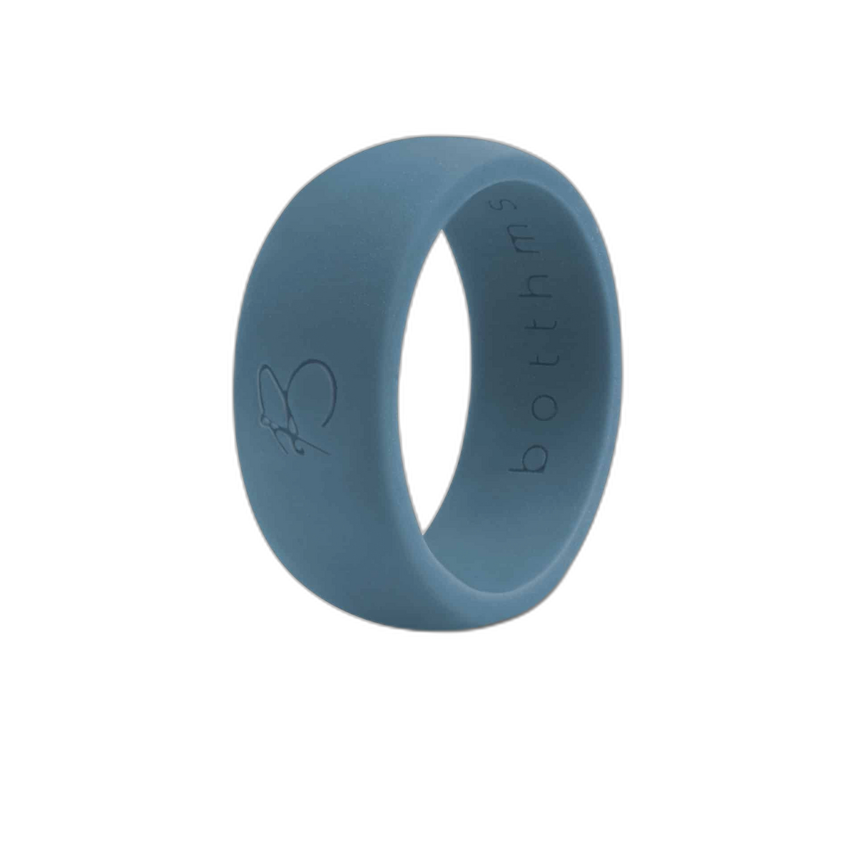 Teal botthms silicone ring