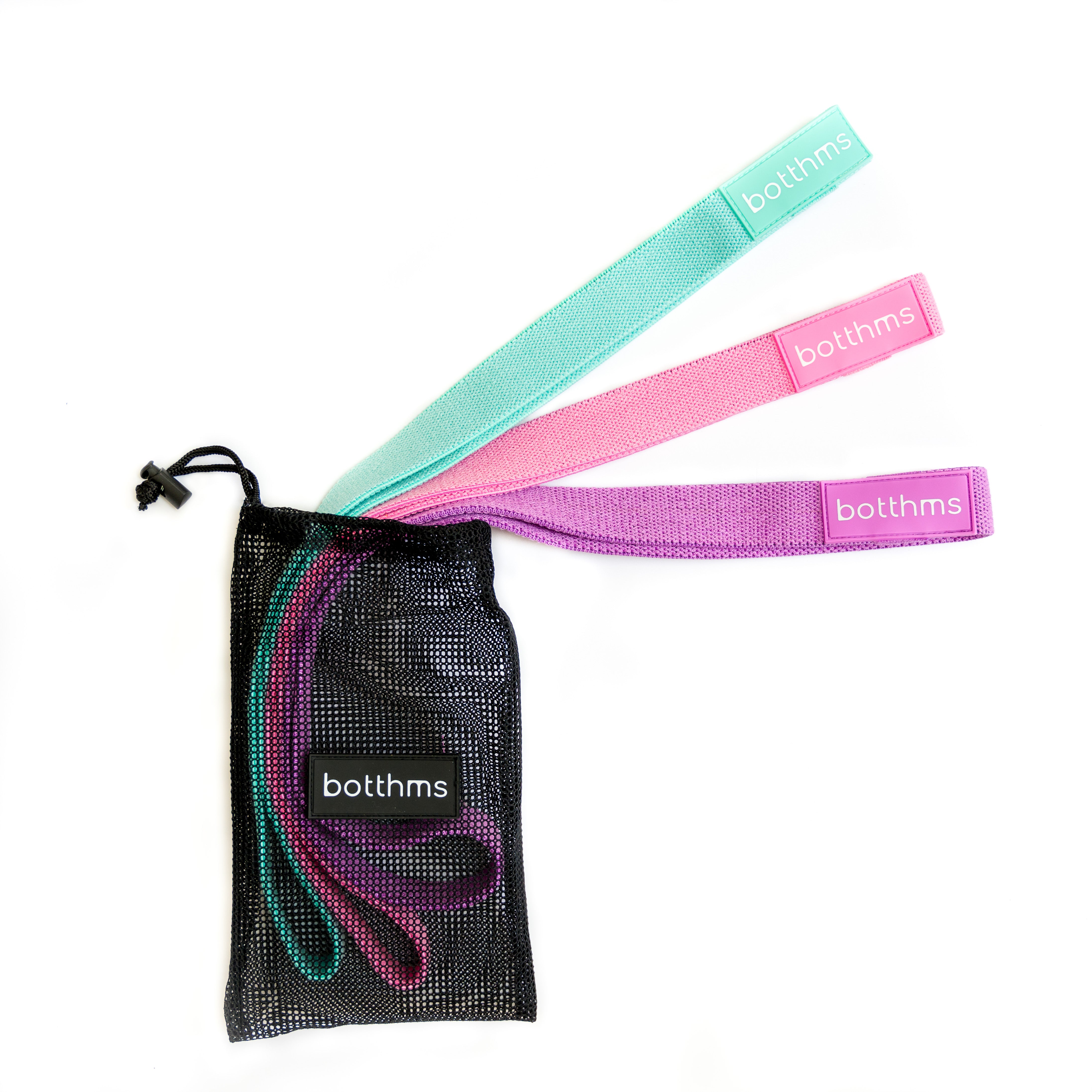 Long Fabric Resistance Bands Set I Full Body Workout page