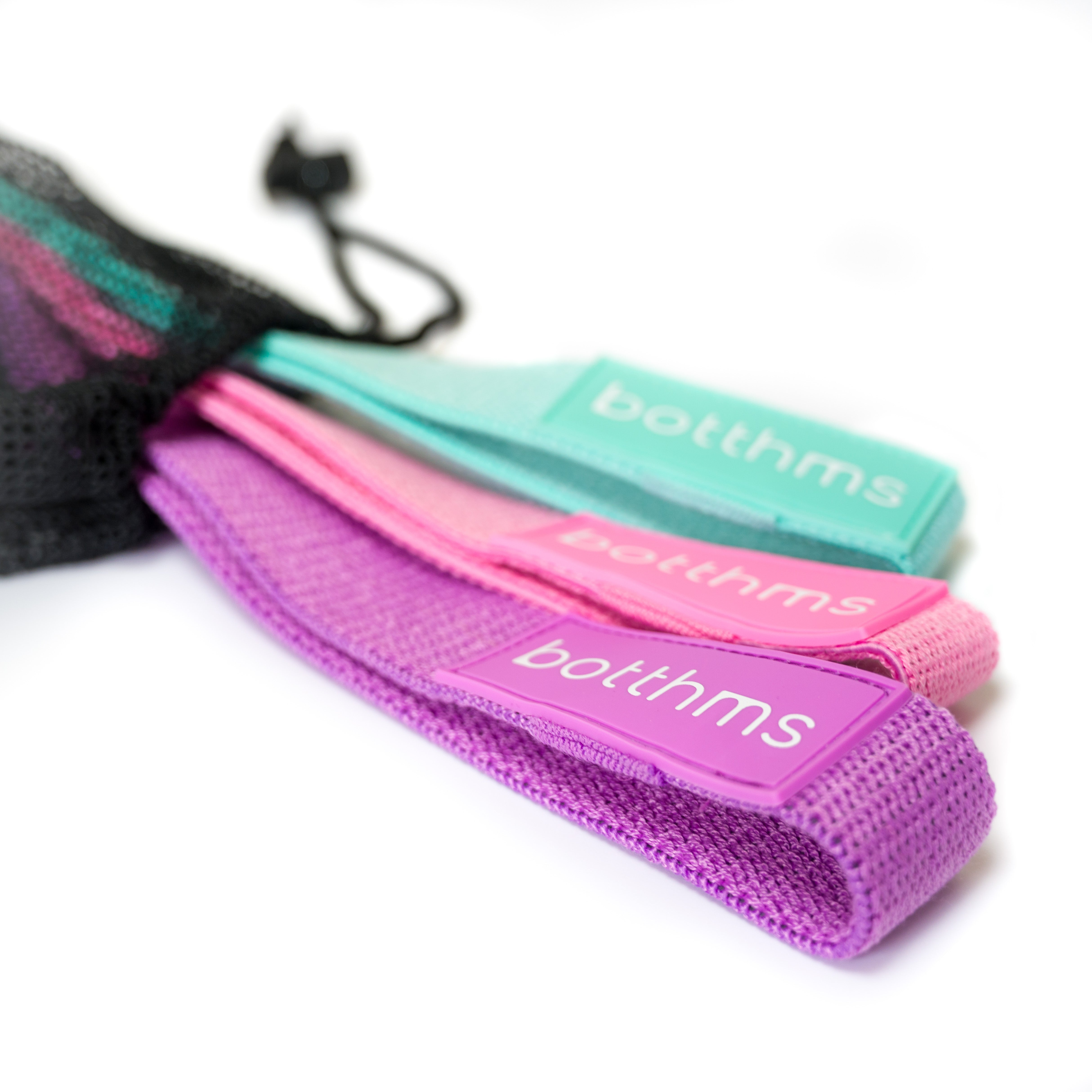 Long Fabric Resistance Bands Set I Full Body Workout page