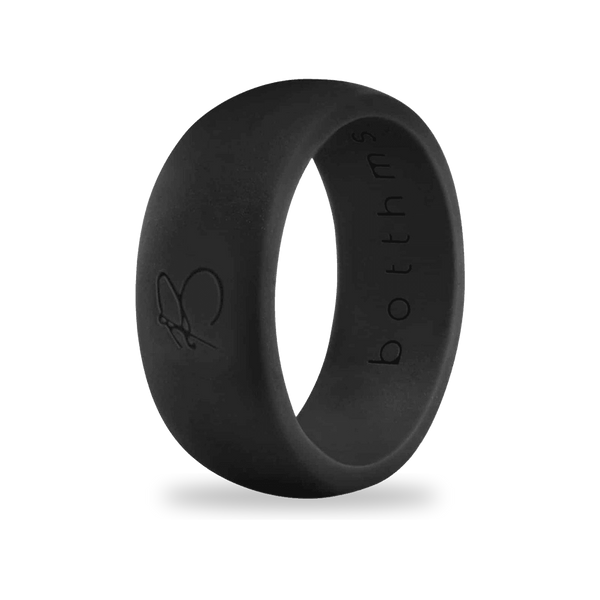 botthms Black Active Silicone Ring