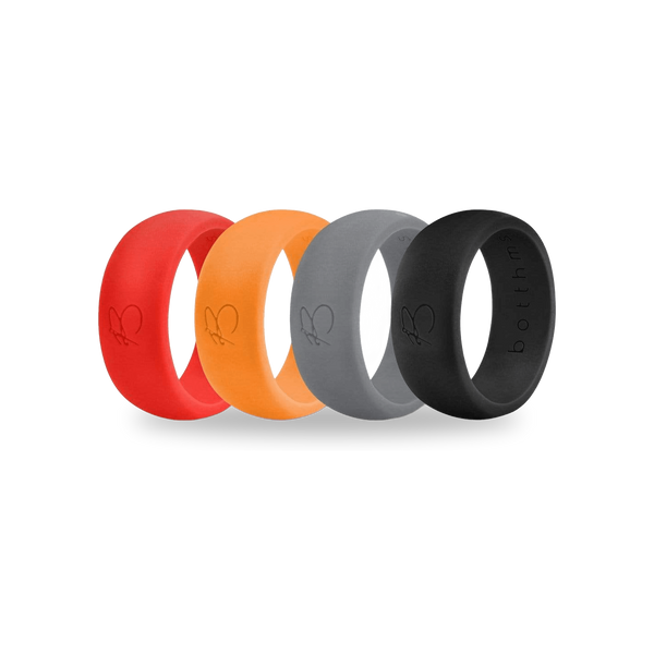 botthms Silicone Rings Combo Pack 2
