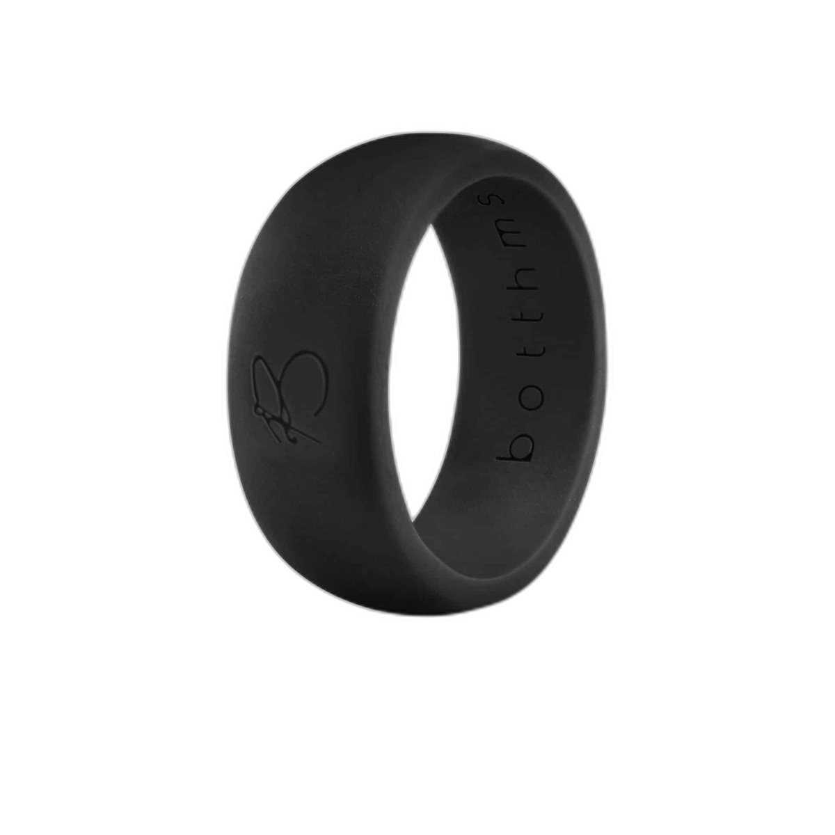 Black botthms silicone ring
