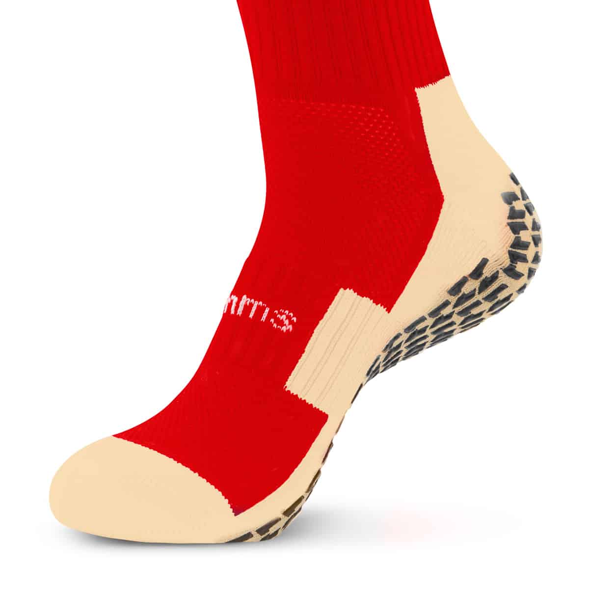 Red non slip hotsell socks