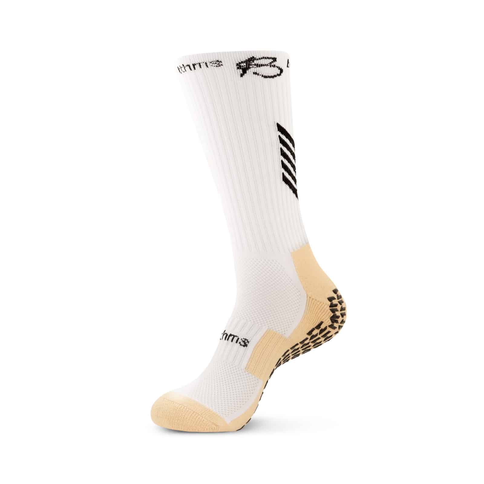 botthms white grip socks