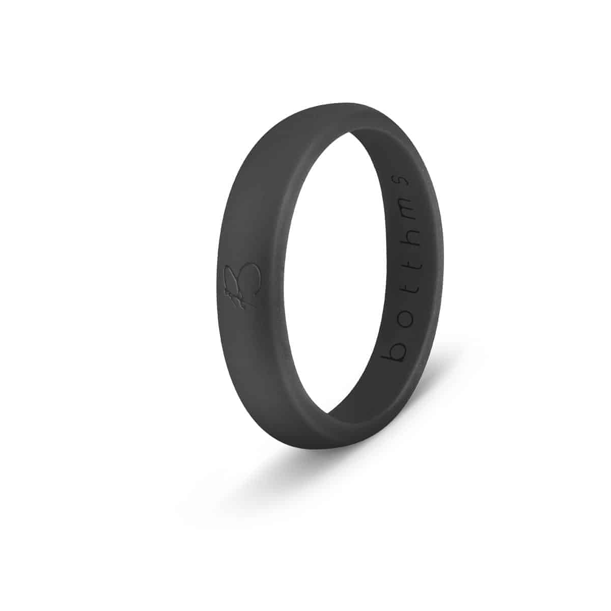 Black Ladies Silicone Ring I Lifetime Guarantee sep sitename