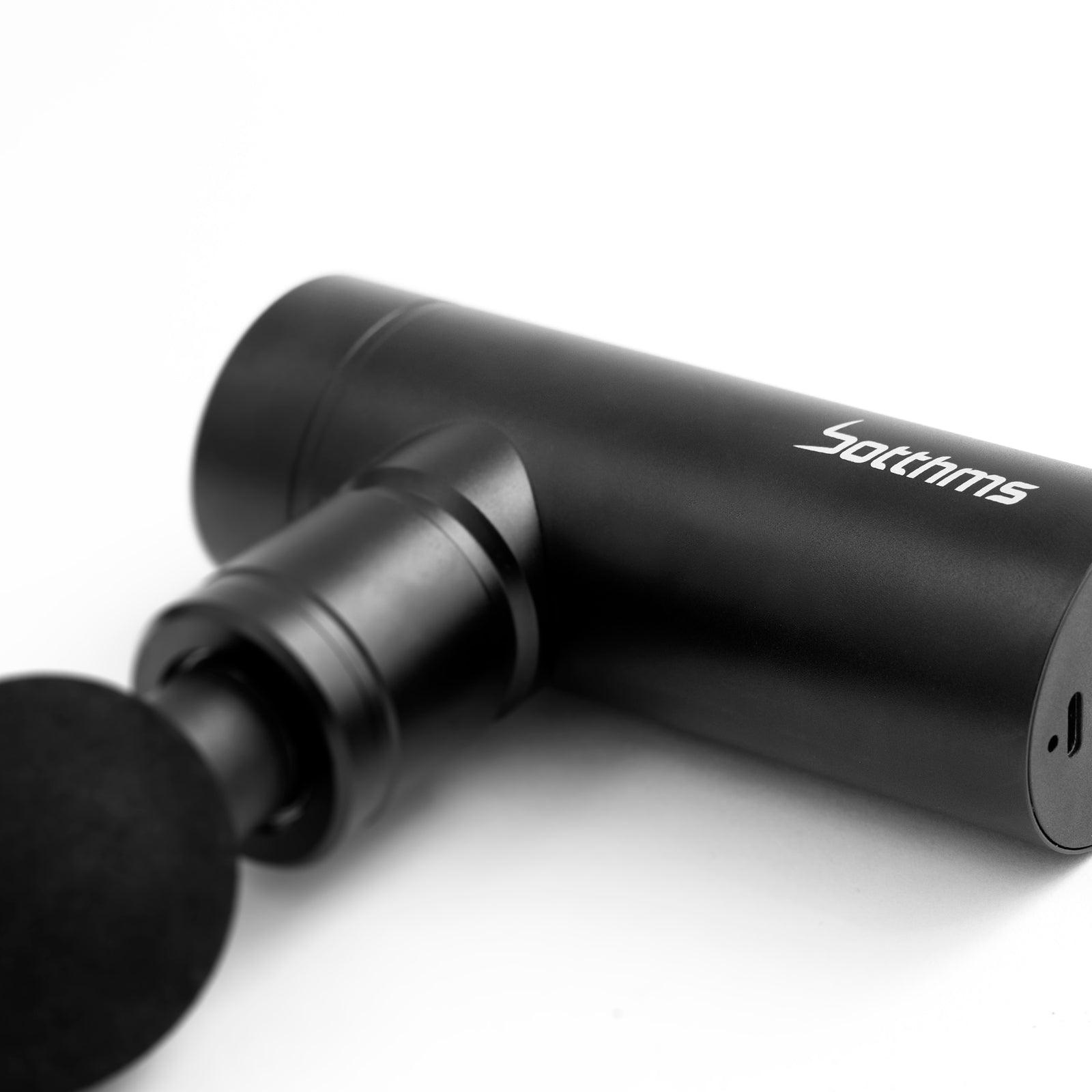 Botthms Mini Pro Massage Gun | Compact design of the mini massage gun, highlighting its portability and effectiveness for on-the-go muscle relief