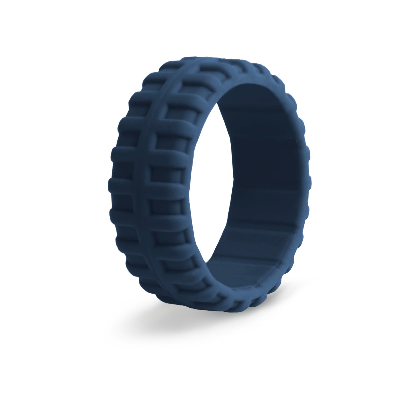 botthms Navy Rugged Silicone Ring